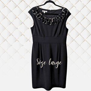 London Times Little Black Dress Size 14 | Like New Classic Cocktail Dress
